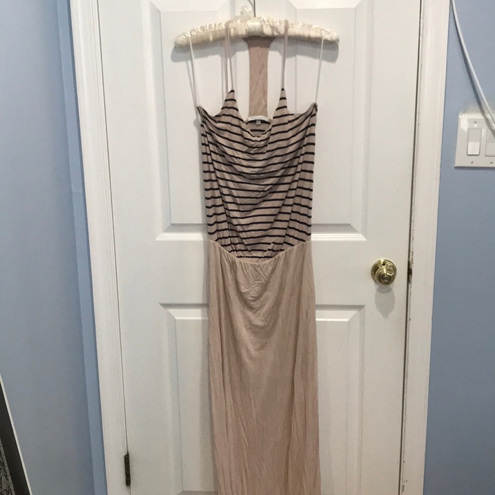 Striped drapey maxi. Perfect for the beach!